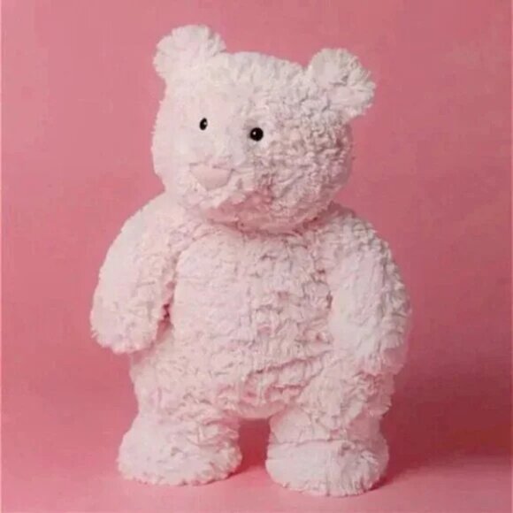 Jellycat Leola Bear Medium in-hand US seller authentic out of stock pink gift - Picture 6 of 10